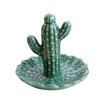 1 PC Trinket Tray Creative Cacturs Shaped Porcelain Storage Organizer Holder Jewelry Dish For Bracelets Earrings Rings 
1 PC Trinket Tray Creative Cacturs Shaped Porcelain Storage Organizer Holder Jewelry Dish For Bracelets Earrings Rings