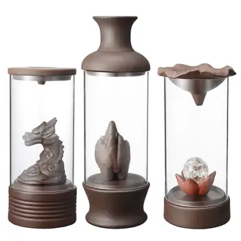 Chinese Style Backflow Incense Burner Ceramic Glass Censer 3 Patterns Incense Holder Base Home Decoration Crafts Ornaments
Chinese Style Backflow Incense Burner Ceramic Glass Censer 3 Patterns Incense Holder Base Home Decoration Crafts Ornaments