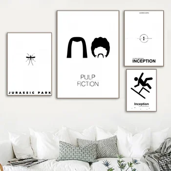 Inception Pulp Fiction Interstellar Jurassic Park Minimalist Poster Canvas Art Print Wall Pictures for Living Room No Frame 
Inception Pulp Fiction Interstellar Jurassic Park Minimalist Poster Canvas Art Print Wall Pictures for Living Room No Frame