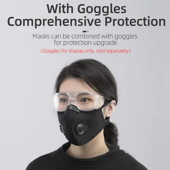 Cycling Face Mask Dustproof Windproof Anti-fog Activated Carbon Rideing Mascarilla Filter Run Mascarillas Ski Mask Bike Training
Cycling Face Mask Dustproof Windproof Anti-fog Activated Carbon Rideing Mascarilla Filter Run Mascarillas Ski Mask Bike Training