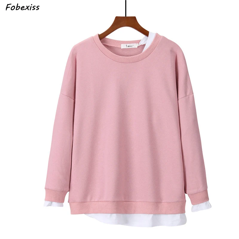 Harajuku Oversized Sweatshirts Women 2019 New Long Sleeve O Neck Pullovers Hoodies Streetwear Kawaii Pink Black Sweatshirts
Harajuku Oversized Sweatshirts Women 2019 New Long Sleeve O Neck Pullovers Hoodies Streetwear Kawaii Pink Black Sweatshirts