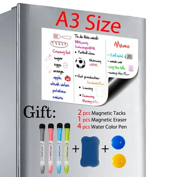 A3 Size Magnetic Whiteboard Dry Erase White Board Fridge Sticker Weekly Monthly Planner Calendar Stickers To Write
A3 Size Magnetic Whiteboard Dry Erase White Board Fridge Sticker Weekly Monthly Planner Calendar Stickers To Write