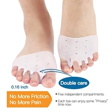 1 Pair Straightener Orthodontic Toe Toe Separator Corrector Hallux Valgus Hair Braces Silicone Toe Foot Cover Care Tool
1 Pair Straightener Orthodontic Toe Toe Separator Corrector Hallux Valgus Hair Braces Silicone Toe Foot Cover Care Tool