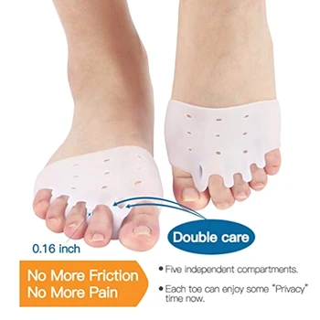 1 Pair Straightener Orthodontic Toe Toe Separator Corrector Hallux Valgus Hair Braces Silicone Toe Foot Cover Care Tool
1 Pair Straightener Orthodontic Toe Toe Separator Corrector Hallux Valgus Hair Braces Silicone Toe Foot Cover Care Tool