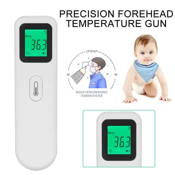 Forehead Thermometer Contactless Baby/Adult Kids Health Body Thermometer Practical Tri-Color Backlight Fast Home Outdoor
Forehead Thermometer Contactless Baby/Adult Kids Health Body Thermometer Practical Tri-Color Backlight Fast Home Outdoor