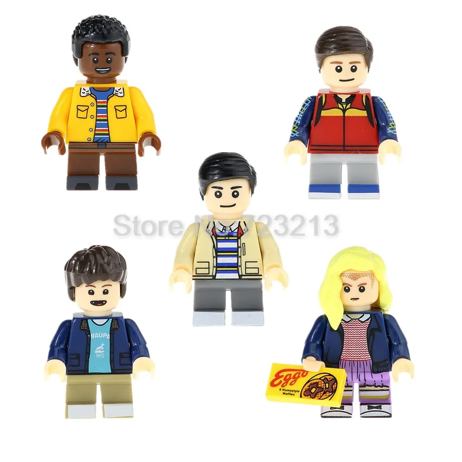 Stranger Things TV Figure Single Lucas Eleven Will Mike Dustin Set Model Building Blocks kits Brick Toys for Children Legoing
Stranger Things TV Figure Single Lucas Eleven Will Mike Dustin Set Model Building Blocks kits Brick Toys for Children Legoing