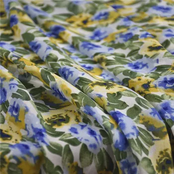 150cm * 100cm Full of Spring Small Floral Georgette Chiffon Printed Refreshing Natural Summer Dress Clothing Fabric
150cm * 100cm Full of Spring Small Floral Georgette Chiffon Printed Refreshing Natural Summer Dress Clothing Fabric