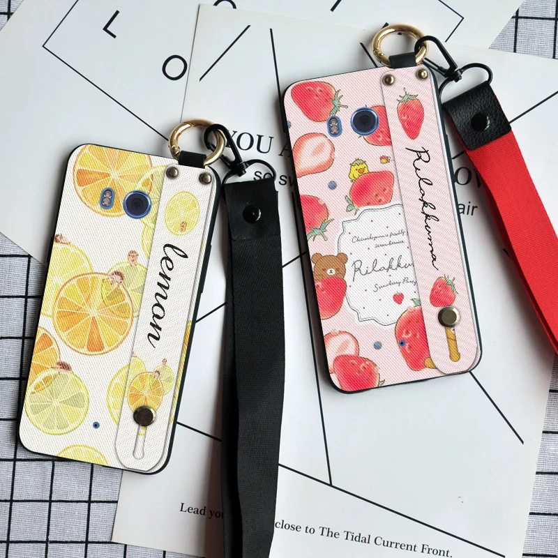 Cute Bear Wristband Case For HTC U11 / U11 Plus Neck Strap Back Cover For HTC U ultra / Ocean Note Stand Coque
Cute Bear Wristband Case For HTC U11 / U11 Plus Neck Strap Back Cover For HTC U ultra / Ocean Note Stand Coque