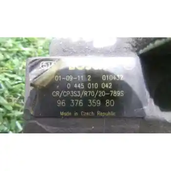 0445010042 153680 Injection pump Citroen C3
0445010042 153680 Injection pump Citroen C3