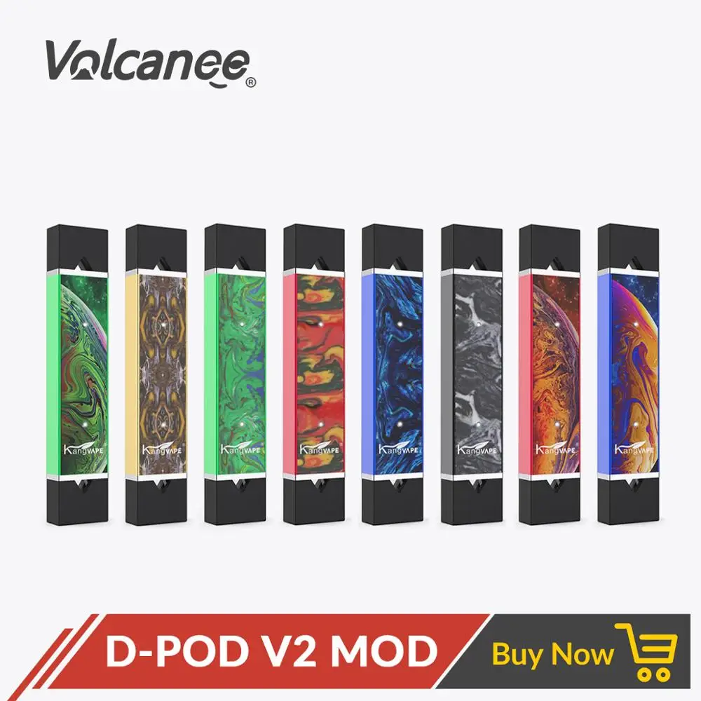 Volcanee D-POD V2 мод двойной Pod 400 мАч батарея 0 7 МЛ Основные характеристики керамики