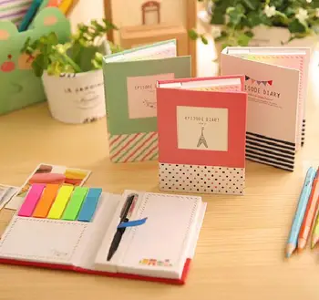 Tower N Times Memo Pad Set with Ballpoint pen Cute Self-Adhesive Sticky Notes Notebook Stationery Label Notepad School Supplies
Tower N Times Memo Pad Set with Ballpoint pen Cute Self-Adhesive Sticky Notes Notebook Stationery Label Notepad School Supplies