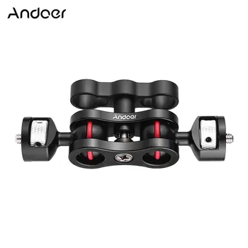 Andoer Aluminium Articulating Magic Arm Ball Head Arm Mount Clamp Adapter for Camera Monitor LED Video Light Tripods Camera Cage
Andoer Aluminium Articulating Magic Arm Ball Head Arm Mount Clamp Adapter for Camera Monitor LED Video Light Tripods Camera Cage