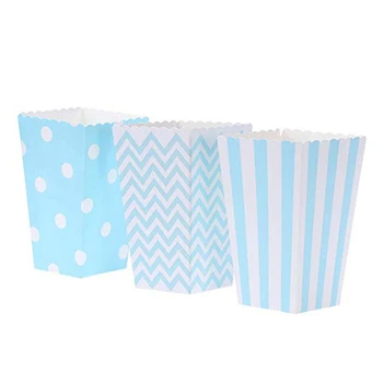 36PCS Popcorn Boxes Candy Boxes for Party Snacks Sweets Popcorn and Gifts - Blue
36PCS Popcorn Boxes Candy Boxes for Party Snacks Sweets Popcorn and Gifts - Blue