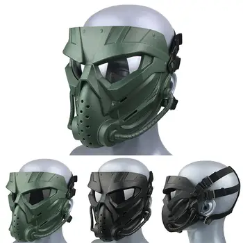 Outdoor Tactical Military Airsoft Paintball Breathable Full Face Mask Anti-dust Anti Fog Lens Cycling Face Mask Protective Cover
Outdoor Tactical Military Airsoft Paintball Breathable Full Face Mask Anti-dust Anti Fog Lens Cycling Face Mask Protective Cover