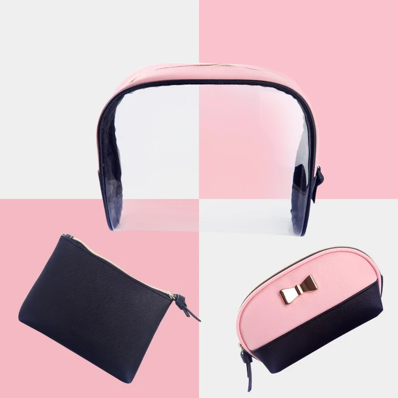 Cosmetic Bag South Korea Multi-functional PVC Girl'S Hand Three-piece Set Cosmetic Bag Portable Storgage Bag Wash Bag Wholesale
Cosmetic Bag South Korea Multi-functional PVC Girl'S Hand Three-piece Set Cosmetic Bag Portable Storgage Bag Wash Bag Wholesale