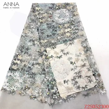 Anna newest nigerian sequin lace fabric 2020 high quality embroidery african net lace french tulle fabrics 5 yards/pcs for dress
Anna newest nigerian sequin lace fabric 2020 high quality embroidery african net lace french tulle fabrics 5 yards/pcs for dress