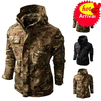 Men Camouflage jacket Hoody Windbreaker Clothing Tactical Jacket Men Waterproof Coat Outdoor Clothing Clothes Hooded Male Coat 
Men Camouflage jacket Hoody Windbreaker Clothing Tactical Jacket Men Waterproof Coat Outdoor Clothing Clothes Hooded Male Coat