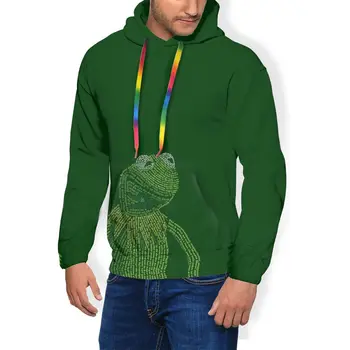 Muppet Show Hoodie It Is Not Easy Bein Kermit Hoodies Polyester Large Pullover Hoodie Long Men Hoodies 
Muppet Show Hoodie It Is Not Easy Bein Kermit Hoodies Polyester Large Pullover Hoodie Long Men Hoodies