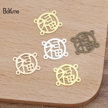 BoYuTe (200 Pieces/Lot) 10MM Metal Brass Filigree Connector Charms with 4 Loops DIY Hand Made Jewelry Accessories
BoYuTe (200 Pieces/Lot) 10MM Metal Brass Filigree Connector Charms with 4 Loops DIY Hand Made Jewelry Accessories