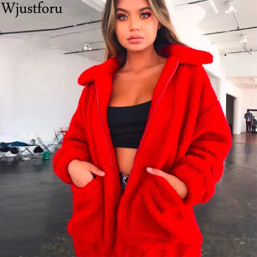 Wjustforu 2019 Winter Cotton Fluffy Jacket Women Ladies Warm Outerwear Cardigan Coat Outerwear Camel Hairy Overcoat Vestidos
Wjustforu 2019 Winter Cotton Fluffy Jacket Women Ladies Warm Outerwear Cardigan Coat Outerwear Camel Hairy Overcoat Vestidos