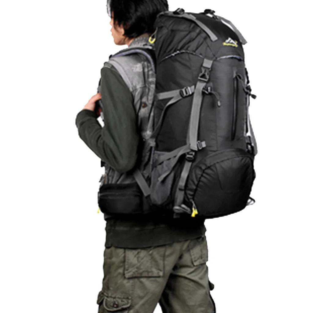 50L Waterproof Internal Frame Backpack Backpacking Climbing Camping Travel Packs Travel Rucksack Outdoor Sports Bags 50L Waterproof Internal Frame Backpack Backpacking Climbing Camping Travel Packs Travel Rucksack Outdoor Sports Bags