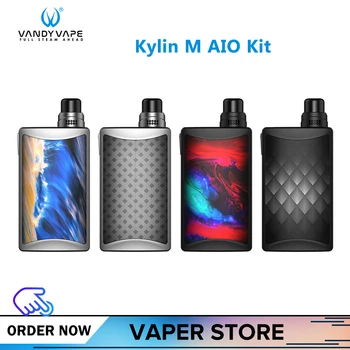 Original Vandy Vape Kylin M Rebuildable AIO Kit 2.5/5ml Capacity designed for DIY and pre-built coil 70W Electtonic Cigarette
Original Vandy Vape Kylin M Rebuildable AIO Kit 2.5/5ml Capacity designed for DIY and pre-built coil 70W Electtonic Cigarette