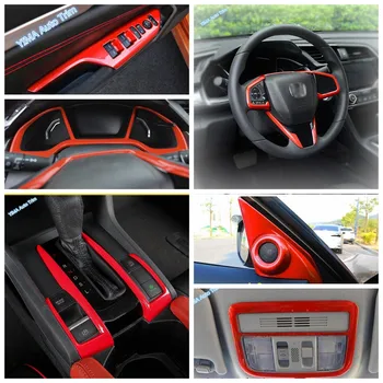 Lapetus Interior Refit Kit For Honda Civic 2016 - 2020 Red Transmission Shift Gear Panel Frame Decoration / Dashboard Cover Trim
Lapetus Interior Refit Kit For Honda Civic 2016 - 2020 Red Transmission Shift Gear Panel Frame Decoration / Dashboard Cover Trim