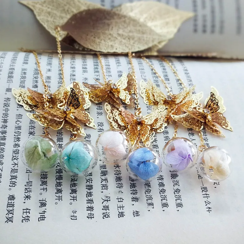 Creative Metal Leaves Butterfly Bookmark Vintage Nice Style Bookmarks With Crystal Ball Pendant Gift Box Packing Gift For Girls
Creative Metal Leaves Butterfly Bookmark Vintage Nice Style Bookmarks With Crystal Ball Pendant Gift Box Packing Gift For Girls