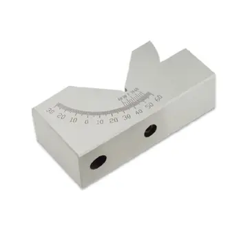 AP30 Adjustable Angle Gauge V-Block Precision 0 to 60 Degree for Milling Machine
AP30 Adjustable Angle Gauge V-Block Precision 0 to 60 Degree for Milling Machine