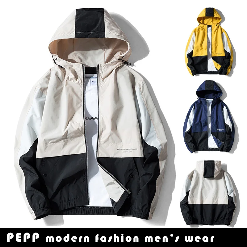 Pepp pepp Jacket Men's 2019 Spring New Style Men Jacket Trend Versatile Casual MEN'S Coat Men'S Wear
Pepp pepp Jacket Men's 2019 Spring New Style Men Jacket Trend Versatile Casual MEN'S Coat Men'S Wear