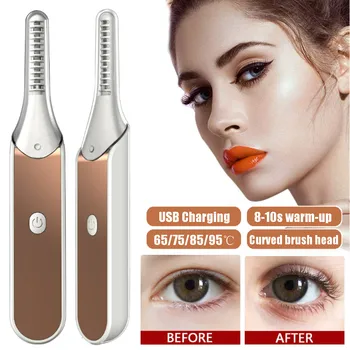 Cordless 3D Electric Eyelash Curler USB Rechargeable 10S Electric Heated Eyelash LongLasting Electric Ironing Device LCD Display
Cordless 3D Electric Eyelash Curler USB Rechargeable 10S Electric Heated Eyelash LongLasting Electric Ironing Device LCD Display