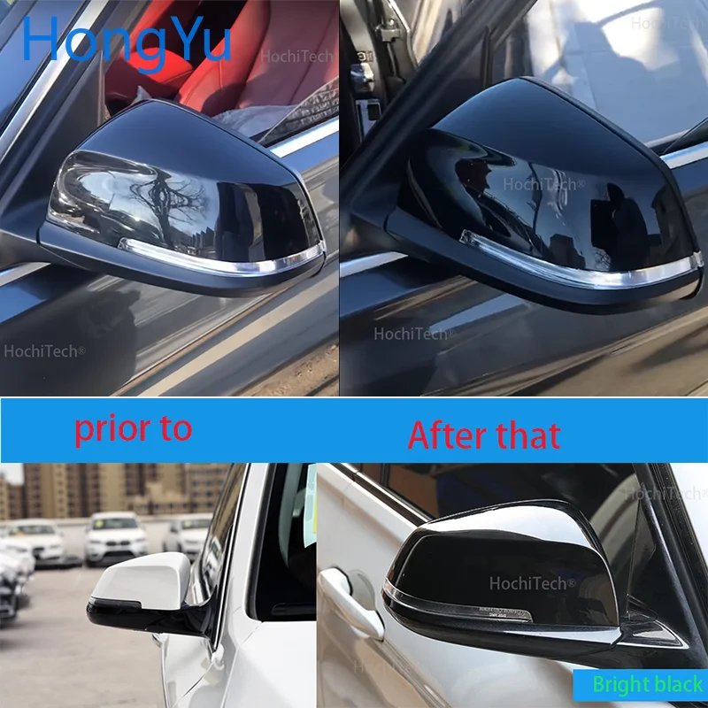 For BMW 3 Series F30 F31 Sedan & Touring 2012-up Replace the original car rear mirror cover bright black mirror cover
For BMW 3 Series F30 F31 Sedan & Touring 2012-up Replace the original car rear mirror cover bright black mirror cover