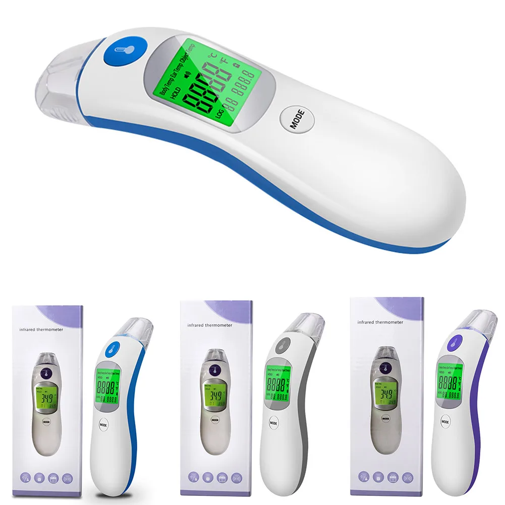 Digital Infrared Thermometer Temperature LCD Body Ear and Forehead Thermometer For Baby Children and Adults Measuring Tools
Digital Infrared Thermometer Temperature LCD Body Ear and Forehead Thermometer For Baby Children and Adults Measuring Tools