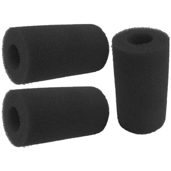3Pcs Black Foam Filter Sponge for Intex Type a Reusable Washable Swimming Pool Aquarium Filter Accessories 
3Pcs Black Foam Filter Sponge for Intex Type a Reusable Washable Swimming Pool Aquarium Filter Accessories