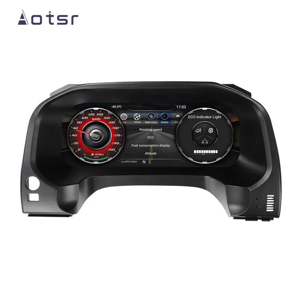 12.3" Android 7.1 Car LCD instrument dashboard screen GPS Navigation For Toyota Land Cruiser Prado 2010-2019 Multimedia player
12.3" Android 7.1 Car LCD instrument dashboard screen GPS Navigation For Toyota Land Cruiser Prado 2010-2019 Multimedia player