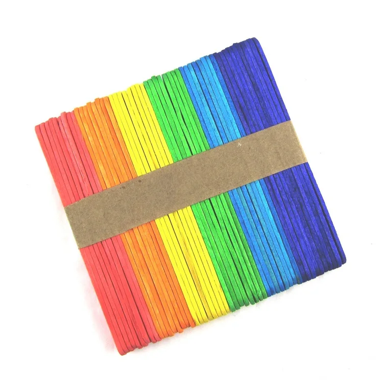 Wood Color bing gao bang Ice Cream Stick Color Ice Sucker Stick Surface Take CHILDREN'S Handmade DIY CHILDREN'S Park Educational
Wood Color bing gao bang Ice Cream Stick Color Ice Sucker Stick Surface Take CHILDREN'S Handmade DIY CHILDREN'S Park Educational