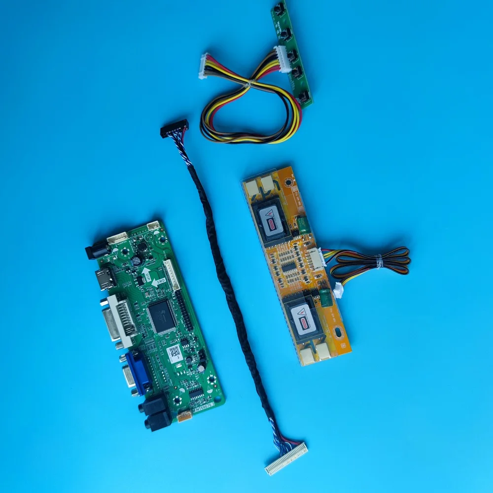 Плата контроллера DVI M.NT68676 VGA Audio LED LCD LVDS kit для M201EW02 1680X105 0 панель экрана монитора 20 1