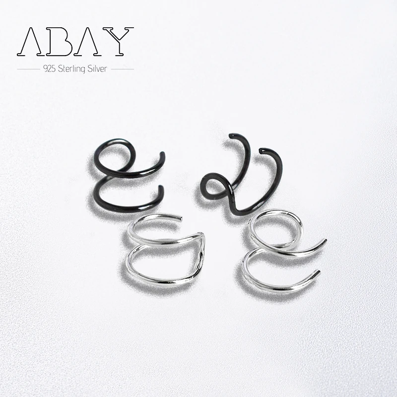 925 Sterling Silver Pin Simple and Versatile Double Line Ear Clip Korean Temperament Women's Earless Jewelry Party Wear
925 Sterling Silver Pin Simple and Versatile Double Line Ear Clip Korean Temperament Women's Earless Jewelry Party Wear