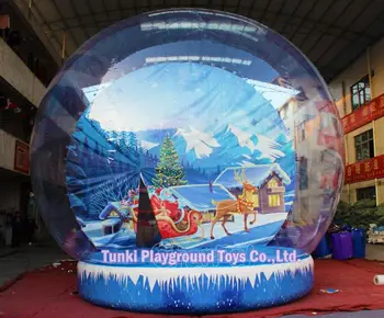 3 meters Human Inflatable Snow Globe Inflatable Christmas for Photography and Decoration
3 meters Human Inflatable Snow Globe Inflatable Christmas for Photography and Decoration