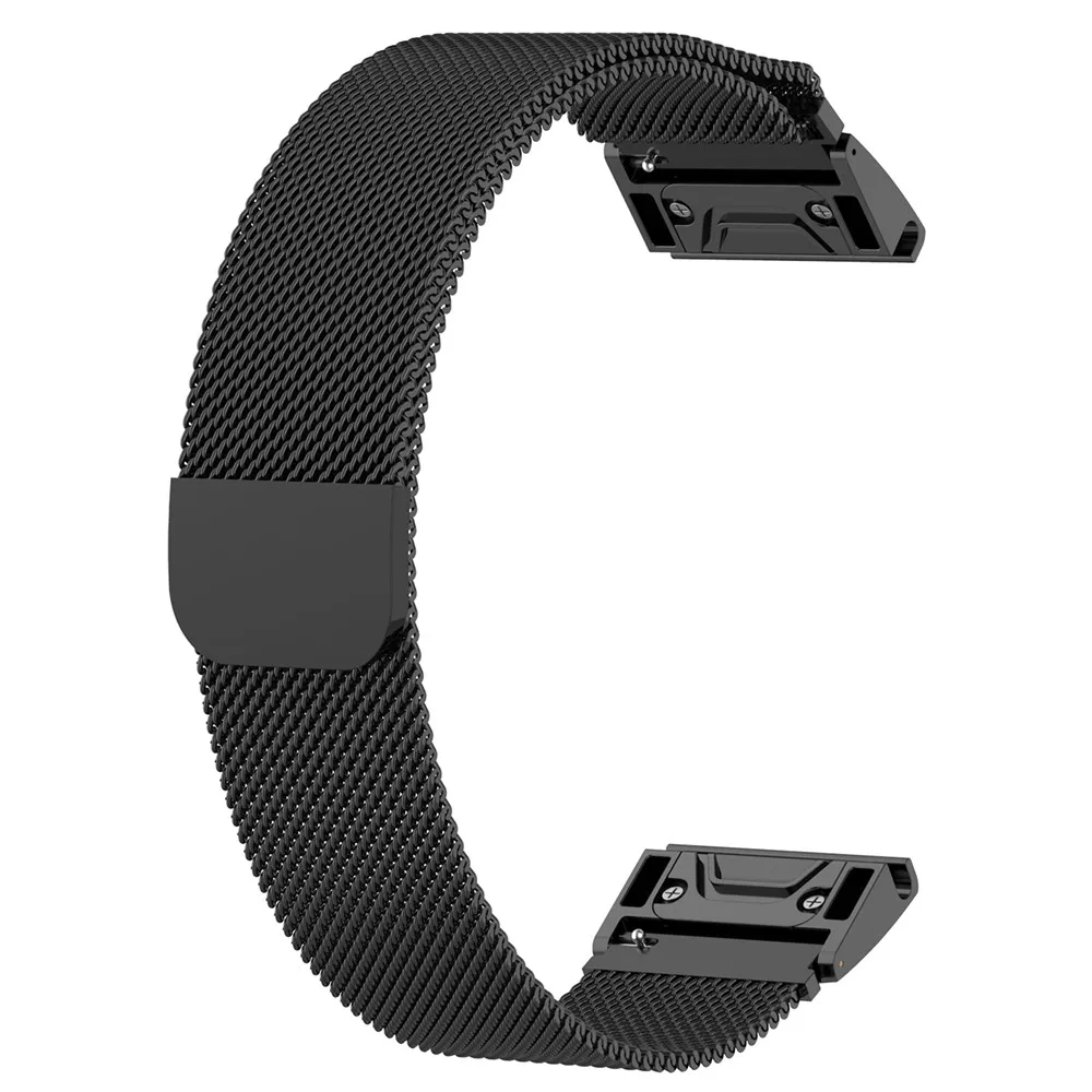 Milanese loop strap for Garmin Fenix 3 3HR quick release fit sport wristband 26mm stainles steel bracelet band for Garmin Fenix3
Milanese loop strap for Garmin Fenix 3 3HR quick release fit sport wristband 26mm stainles steel bracelet band for Garmin Fenix3