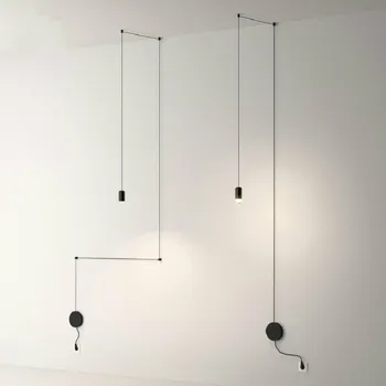 Scandinavian Minimalist Chandelie Hanging Lamp Geometry Modern Simple Living Room Luminaire Long Line Modern Light Fixture
Scandinavian Minimalist Chandelie Hanging Lamp Geometry Modern Simple Living Room Luminaire Long Line Modern Light Fixture