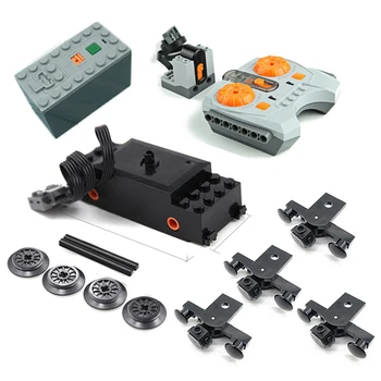Technic Power Function Motors Remote Control For 10254 Creator City Tarin Christmas winter Holiday Train Building Blocks Toys
Technic Power Function Motors Remote Control For 10254 Creator City Tarin Christmas winter Holiday Train Building Blocks Toys