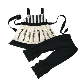 Hot sale Nightmare before Christmas lovely sleeveless halloween set for fall lovely baby girl clothes
Hot sale Nightmare before Christmas lovely sleeveless halloween set for fall lovely baby girl clothes