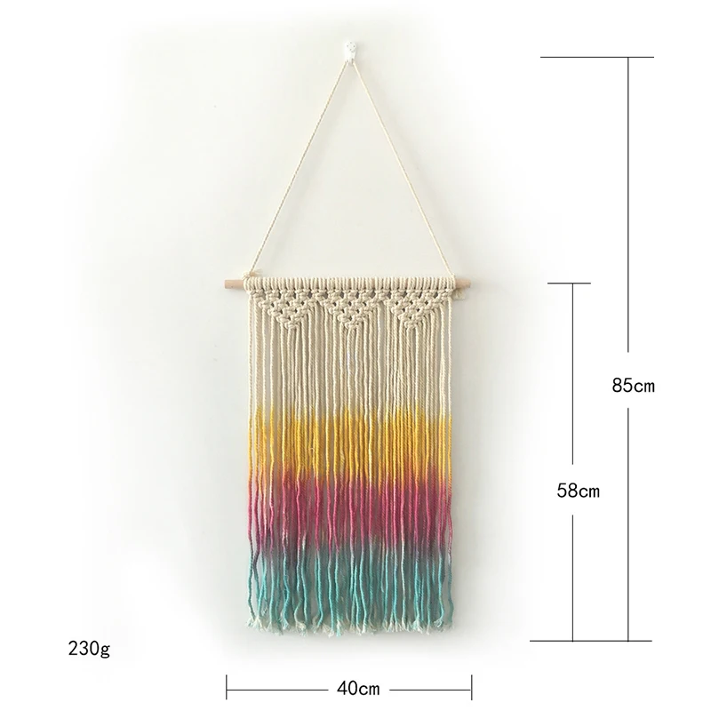 Tapestry Color Weaving Method Simple Low-Key Fashion Bohemian Tapestry Material Soft And Comfortable Beautiful Decorations
Tapestry Color Weaving Method Simple Low-Key Fashion Bohemian Tapestry Material Soft And Comfortable Beautiful Decorations