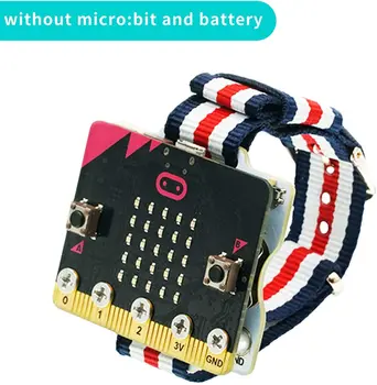 DIY Educational Programming Micro:bit Smart Coding Kit Wear:bit Watch Device Scratch Programming Extension Board
DIY Educational Programming Micro:bit Smart Coding Kit Wear:bit Watch Device Scratch Programming Extension Board
