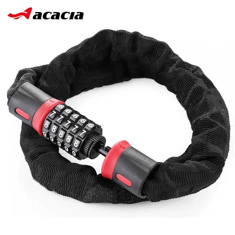 5 Digit Bicycle Lock Anti-theft Cycling Bike Security Wearproof Chain Lock Steel Motorcycle Combination Cable Code Locks
5 Digit Bicycle Lock Anti-theft Cycling Bike Security Wearproof Chain Lock Steel Motorcycle Combination Cable Code Locks
