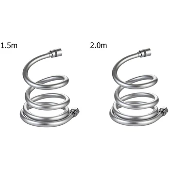 PVC High Pressure Thickening Anti-Winding Smooth Shower Hose for Bath Handheld Shower Head Flexible Shower Hose-1.5M
PVC High Pressure Thickening Anti-Winding Smooth Shower Hose for Bath Handheld Shower Head Flexible Shower Hose-1.5M