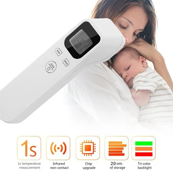 Digital LCD Non Contact Temperature Detector Indoor Room Meter Hygrometer Sensor Humidity Infrared Non Touch for Family Comunity
Digital LCD Non Contact Temperature Detector Indoor Room Meter Hygrometer Sensor Humidity Infrared Non Touch for Family Comunity