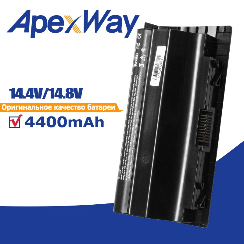 Фото Apexway 4400mAh 8 Cell 14.8V Laptop Battery for Asus G75 G75VW G75V3D G75V G75VX G75VM3D G75VM G753D G75VW3D  Компьютеры и | Аккумуляторы для ноутбуков (33058038999)