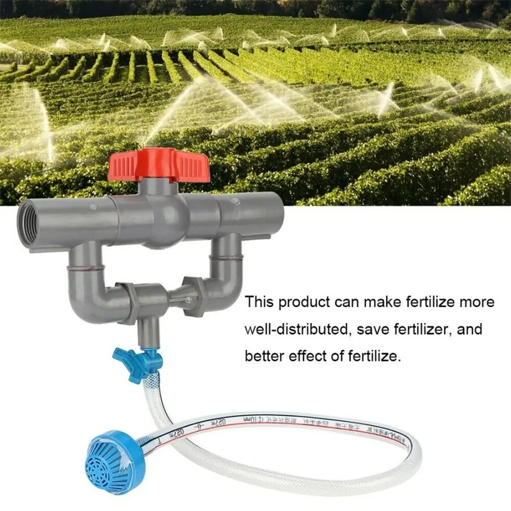 1" Female Thread Irrigation Venturi Fertilizer Injectors Device with Garden Water Tube pipe, Flow Control Switch Filter Kit 1Set
1" Female Thread Irrigation Venturi Fertilizer Injectors Device with Garden Water Tube pipe, Flow Control Switch Filter Kit 1Set